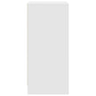 Schoenenkast 29,5X34X76 Cm Bewerkt Hout Wit