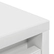 Schoenenkast 29,5X34X76 Cm Bewerkt Hout Wit