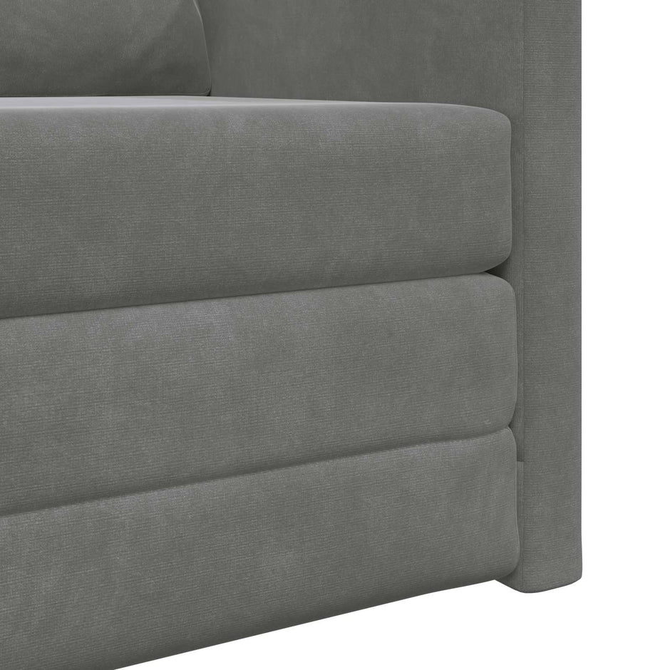 Slaapbank 74 X 77 X 81 Cm Fluweel