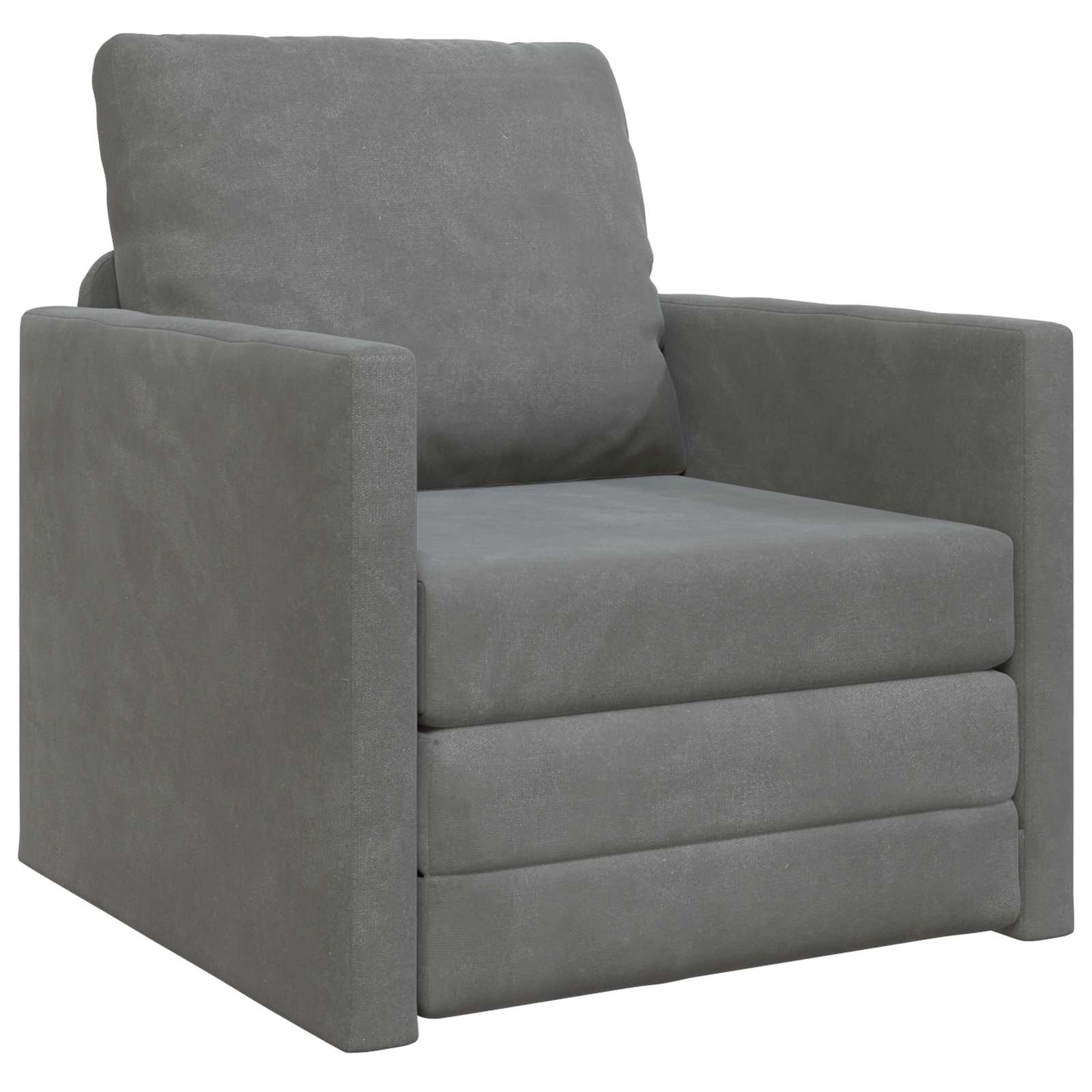 Slaapbank 74 X 77 X 81 Cm Fluweel
