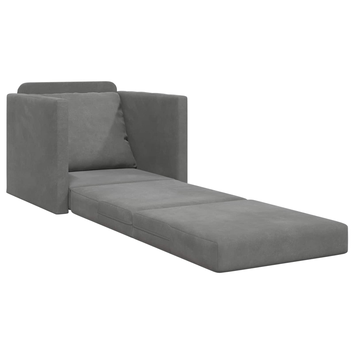 Slaapbank 74 X 77 X 81 Cm Fluweel