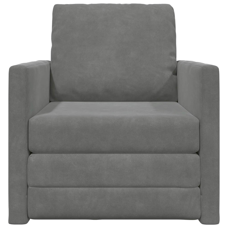Slaapbank 74 X 77 X 81 Cm Fluweel