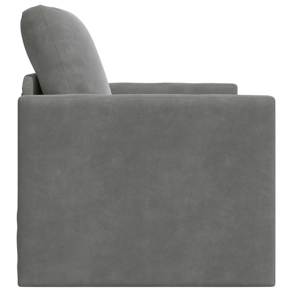 Slaapbank 74 X 77 X 81 Cm Fluweel