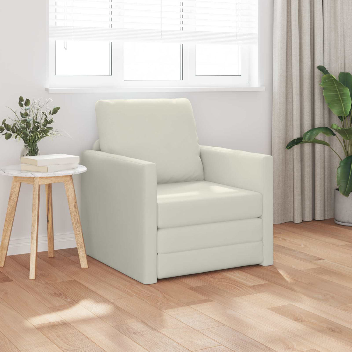 Slaapbank 74 X 77 X 81 Cm Fluweel