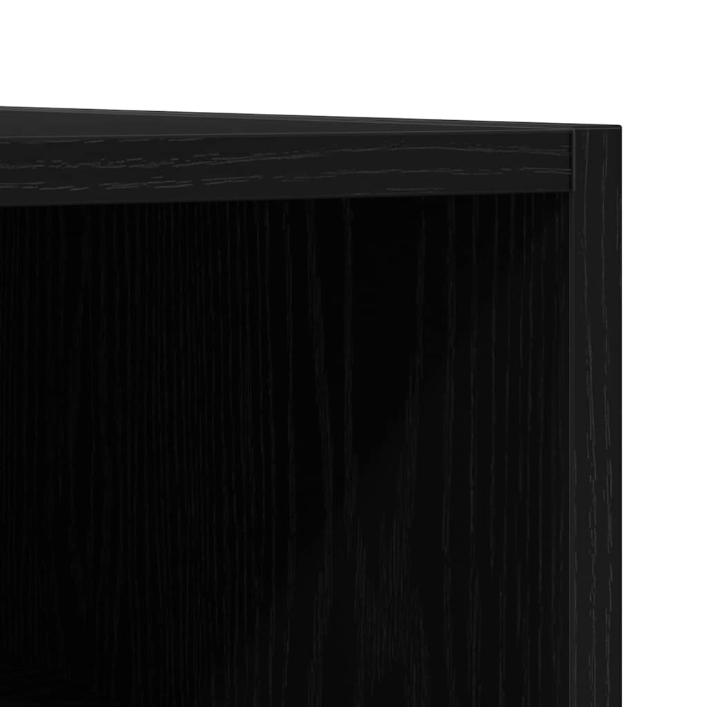Platenkast Met Plank 100 X 38 X 48 Cm Bewerkt Hout