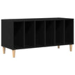 Platenkast Met Plank 100 X 38 X 48 Cm Bewerkt Hout