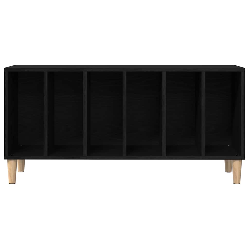 Platenkast Met Plank 100 X 38 X 48 Cm Bewerkt Hout