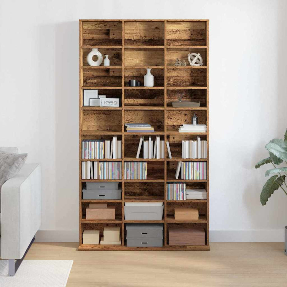 Cd Kast Bewerkt Hout