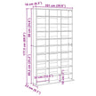 Cd Kast Bewerkt Hout
