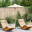 Tuinparasol Ø 240 X 260 Cm Bamboe Rond