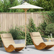 Tuinparasol Ø 240 X 260 Cm Bamboe Rond