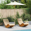 Tuinparasol Ø 240 X 260 Cm Bamboe Rond
