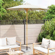 Tuinparasol Ø 240 X 260 Cm Bamboe Rond