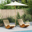 Tuinparasol Ø 240 X 260 Cm Bamboe Rond