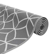 Buitentapijt Arakil Grijs En Wit 400 X 250 Cm 50% Polypropyleen