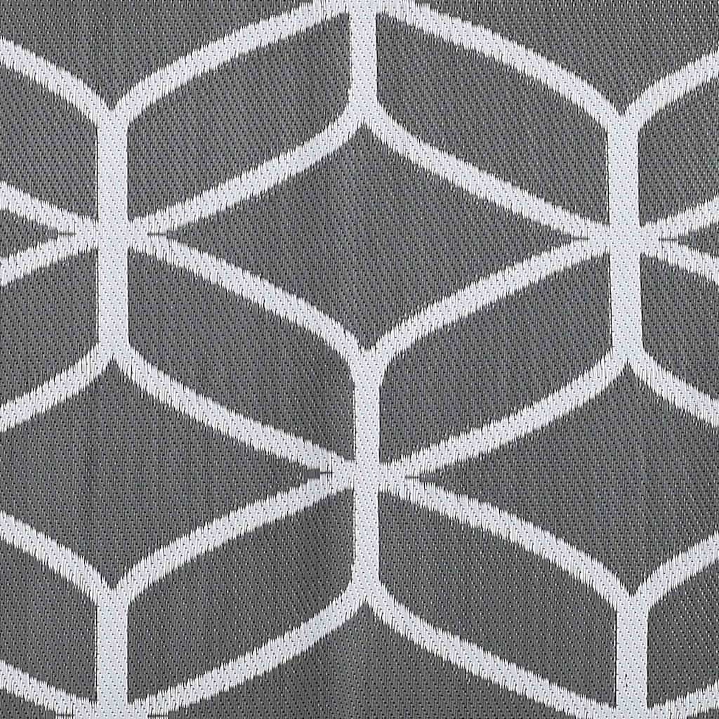 Buitentapijt Arakil Grijs En Wit 400 X 250 Cm 50% Polypropyleen