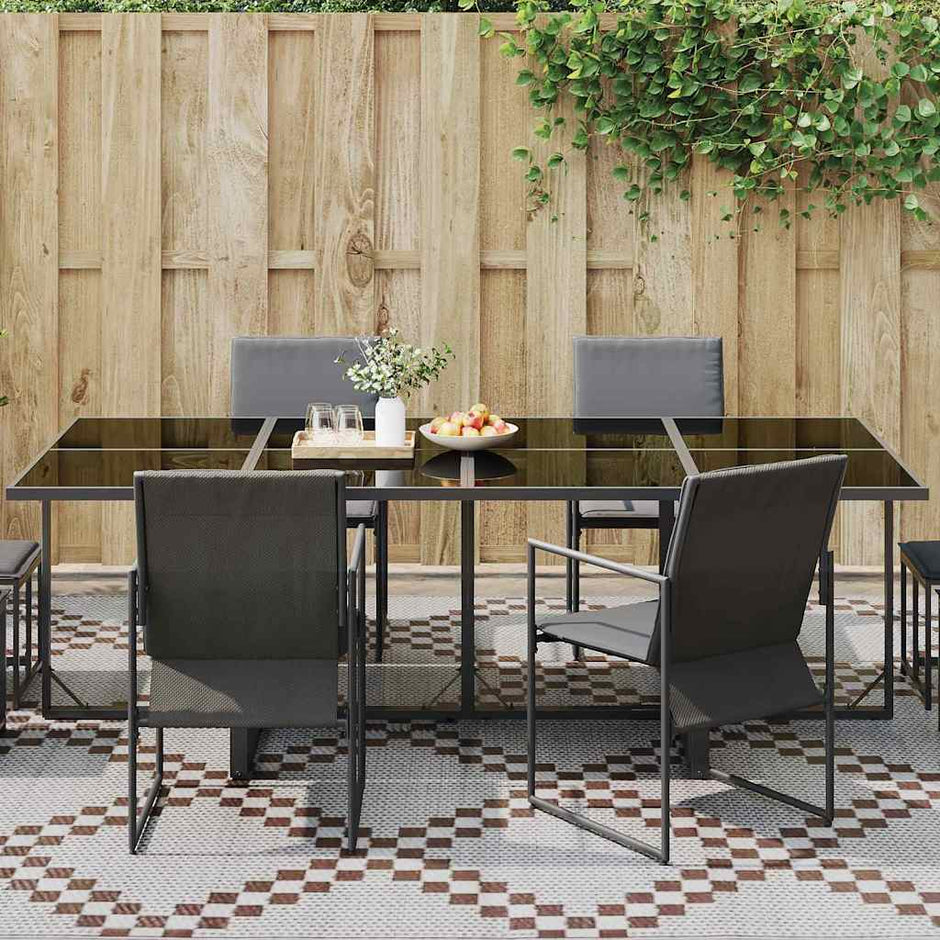 Buitentapijt Arakil Bruin En Wit 400 × 300 Cm 50% Polypropyleen Grijs En Wit