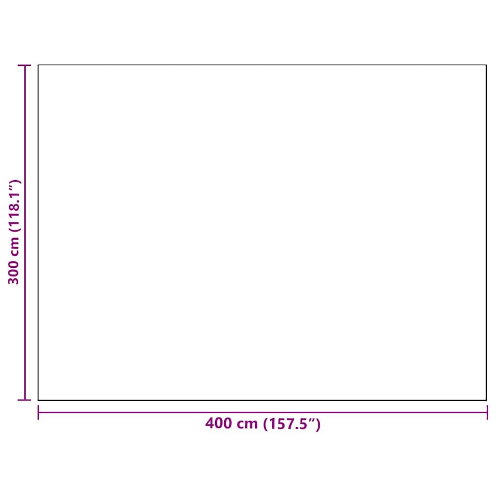 Buitentapijt Arakil Bruin En Wit 400 × 300 Cm 50% Polypropyleen Grijs En Wit