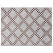 Buitentapijt Arakil Bruin En Wit 400 × 300 Cm 50% Polypropyleen Grijs En Wit