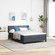 Boxspring Bed Met Hoofdeinde 200 X 140 Cm Fluweel