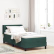 Boxspring Bed Met Hoofdeinde 200 X 140 Cm Fluweel