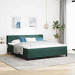Boxspring Bed Met Hoofdeinde 200 X 140 Cm Fluweel