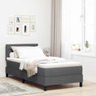 Boxspring Bed Met Led-Stripverlichting Stof