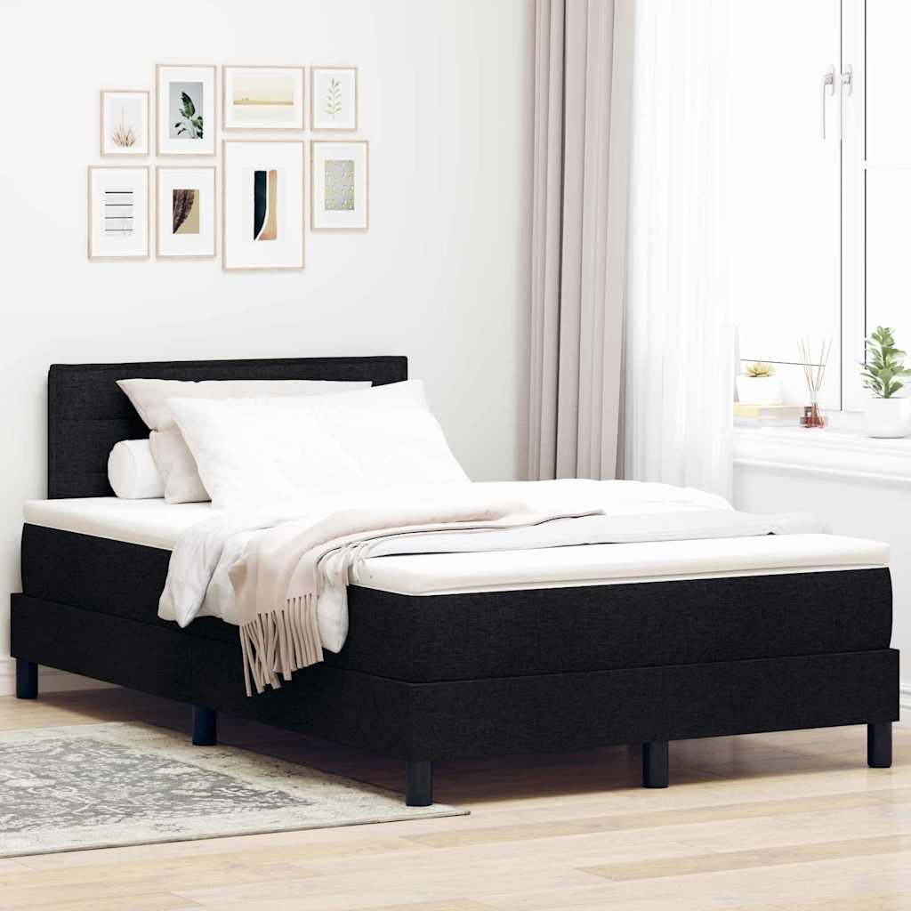 Boxspring Bed Met Led-Stripverlichting Stof