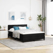 Boxspring Bed Met Led-Stripverlichting Stof