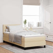 Boxspring Bed Met Led-Stripverlichting Stof