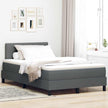 Boxspring Bed Met Led-Stripverlichting Stof