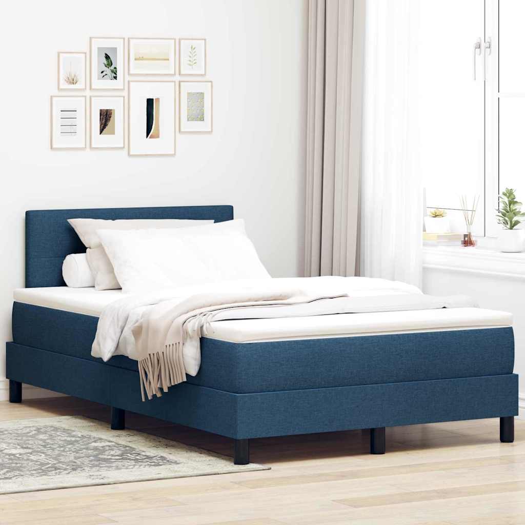Boxspring Bed Met Led-Stripverlichting Stof