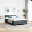 Boxspring Bed Met Led-Stripverlichting Stof