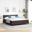 Boxspring Bed Met Led-Stripverlichting Stof