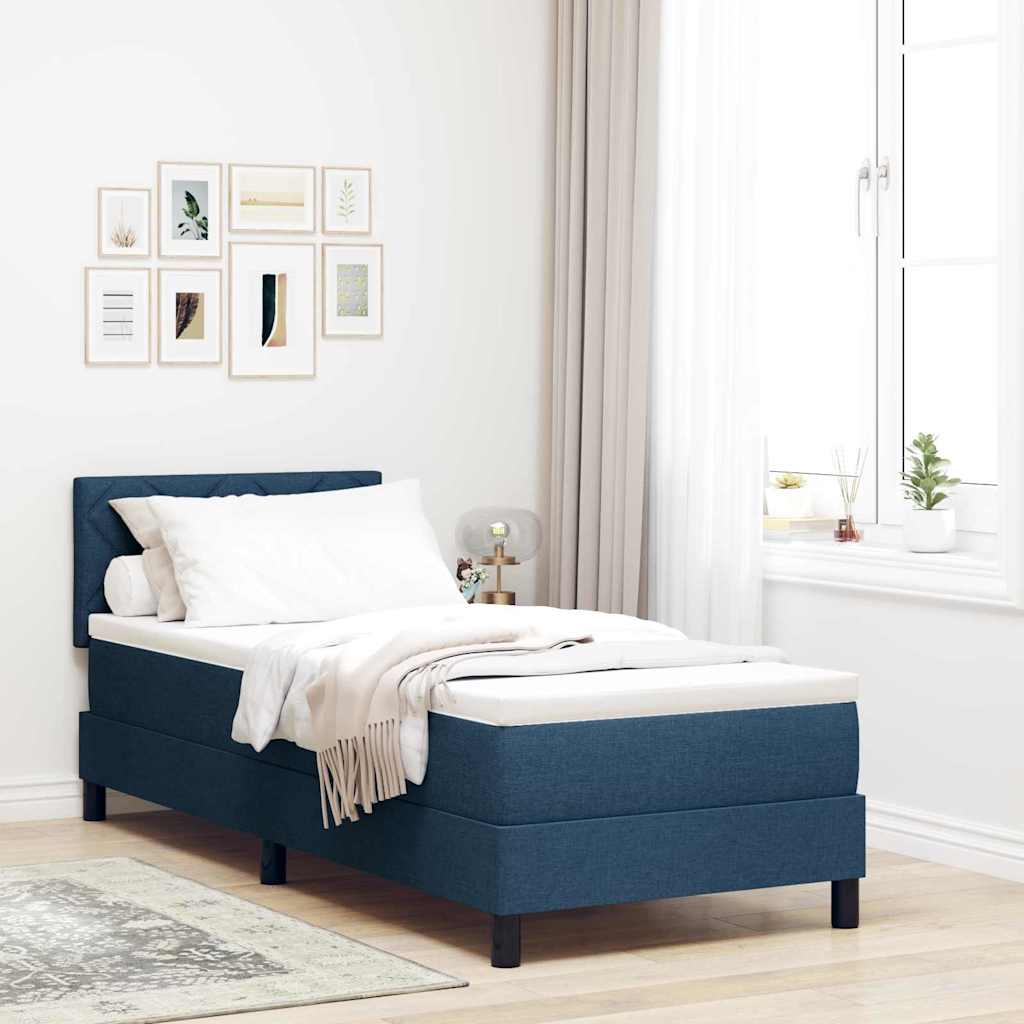 Boxspring Bed Met Led-Stripverlichting Stof