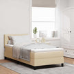 Boxspring Bed Met Led-Stripverlichting Stof