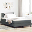 Boxspring Bed Met Led-Stripverlichting Stof