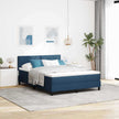 Boxspring Bed Met Led-Stripverlichting Stof