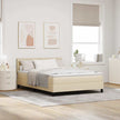 Boxspring Bed Met Led-Stripverlichting Stof