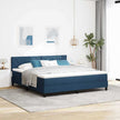 Boxspring Bed Met Led-Stripverlichting Stof