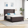 Led Box Spring Bed Met Matras Stof