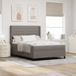 Led Box Spring Bed Met Matras Stof