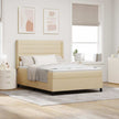 Led Box Spring Bed Met Matras Stof