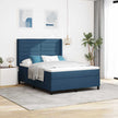 Led Box Spring Bed Met Matras Stof