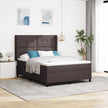 Led Box Spring Bed Met Matras Stof