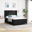 Led Box Spring Bed Met Matras Stof