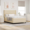 Led Box Spring Bed Met Matras Stof