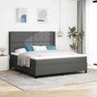 Led Box Spring Bed Met Matras Stof