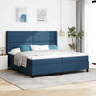 Led Box Spring Bed Met Matras Stof