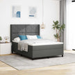 Led Box Spring Bed Met Matras Stof